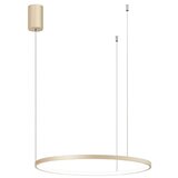  Ondaluce - LED prigušiva luster na sajli SOEL LED/28W/230V prečnik 60 cm zlatna | Eponuda.com