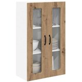 vidaXL Stenska kuhinjska omarica z vrati Umetni hrast 60 x 31 x 100 cm | Shoptok.si