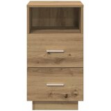  Noćni ormarići 2 kom s 2 ladice artisan hrast 36x36x68 cm | shoptok.hr
