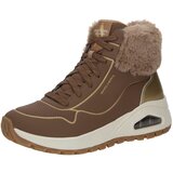 Skechers Gležnjače na vezanje 'UNO' smeđa / zlatna | shoptok.hr