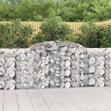  Obokane gabion košare 12kosov 300x30x100/120cm pocinkano železo, (20757923) | Shoptok.si
