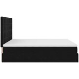  Otomanski okvir kreveta s madracima crni 200x200cm baršunasti | shoptok.hr