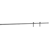 vidaXL Komplet kliznih vrata ormarića 244 cm ugljični čelik | shoptok.hr