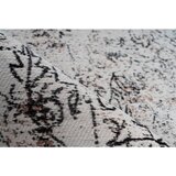 Kayoom RAVNO TKANA PREPROGA Iglesia 500 Anthrazit / Creme 160/230 cm tkano antracit, krem barve | Shoptok.si
