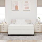 vidaXL Krem Drvo 160 x 200 cm Elegantno Okvir kreveta s platformom Cijene