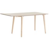 Ellos Home Proširiv blagovaonski stol s dodatnom pločom u dekoru brijesta 80x120 cm Jolina – Cijene