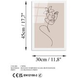 WALLXPERT dekorativna slika od kaljenog stakla (uv 1036) 30 x 45cm | ePonuda.com