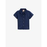 Koton Shirt - Navy blue - Regular fit Cene