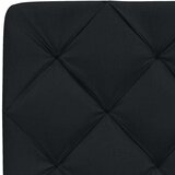vidaXL Vzglavna stranica črna 80 cm blago | Shoptok.si