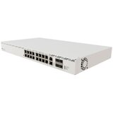 MikroTik CRS320-8P-8B-4S+R PoE Switch 17xGigabit LAN, PoE port 16, PoE razred PoE++, SFP port 4, Rack, Kovinsko ohišje, Moč 600W, (5000313519) | Shoptok.si