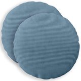  Presvlaka za jastuk 2 pcs HEERLEN Plava Ø 40 cm Kord | shoptok.hr
