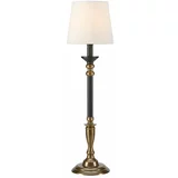 Markslöjd Crna/u brončanoj boji stolna lampa s tekstilnim sjenilom (visina 73 cm) Gent –