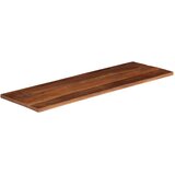 Stolna ploča 140x50x2,5 cm pravokutna masivno obnovljeno drvo | Eponuda.com