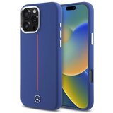 Mercedes-Benz MERCEDES SILIKONSKI OVITEK RDEČE ČRTE ZA MAGSAFE ZA IPHONE 16 PRO MAX - MORNO MODER, (21899354) | Shoptok.si
