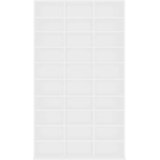 Ormarić za CD-ove bijeli 102x23x177,5 cm od konstruiranog drva | shoptok.hr