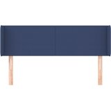  Uzglavlje s ušima plavo 147x16x78/88 cm od tkanine | shoptok.hr