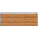  Povišena vrtna gredica Svijetlosmeđa 240 x 80 x 77 cm | shoptok.hr