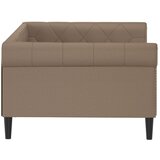  Dnevni krevet boja cappuccina 100 x 200 cm od umjetne kože | shoptok.hr