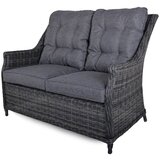 Rojaplast Siva vrtna garnitura iz umetnega ratana za 4 osebe New York – | Shoptok.si