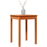  Blagovaonski stol voštano smeđi 55x55x75 cm od masivne borovine | shoptok.hr