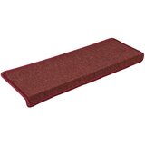 Maison Chic Preproga, Ruge za stopnice 30 kosov 65x21x4 cm mat rdeče, (22120611) | Shoptok.si
