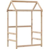 vidaXL Okvir kreveta s krovom 90 x 190 cm od masivne borovine | shoptok.hr