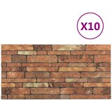  Zidne panele 10 pcs Smeđa i bijela 100 x 50 cm EPS pjena | Eponuda.ba