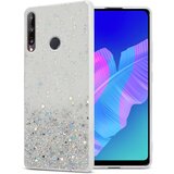 Cadorabo Ohišje, združljivo z Huawei P40 LITE E in prozorna z bleščicami - Zaščitni ovitek iz prožnega silikona TPU s svetlečimi bleščicami, (20860130) | Shoptok.si