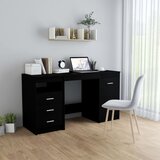  Radni stol crni 140 x 50 x 76 cm od iverice Cijene