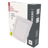  LED vgradno svetilo NEXXO, kvadratno, belo, 18W, nevtralno bela Cene