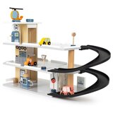 ECO TOYS Ecotoys drvena garaža s liftom i dodacima | shoptok.hr