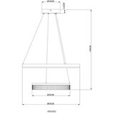 Globo visilica led zara 30 w, 1900 lm, 3000 k | shoptok.hr