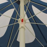  Vrtni suncobran s čeličnim stupom 180 cm plavi | shoptok.hr