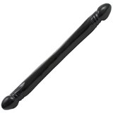 Doc Johnson Double Header Dong Smooth 18" Black | shoptok.hr