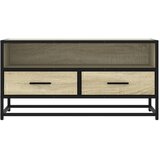 TV ormarić boja hrasta sonome 80x34,5x40 cm konstruirano | shoptok.hr