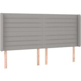  Krevet box spring s madracem LED svjetlosivi 160x200 cm tkanina | shoptok.hr