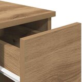 vidaXL Nočna omarica z predalom artisan hrast 20x36x60 cm | Shoptok.si