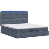  od pjene s madracem i LED-om Tamnosiva 160 x 200 cm | shoptok.hr