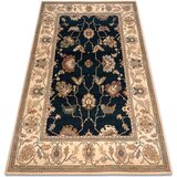 RugsX Preproge Preproga volna POLONIA Loare Okvir velvet temno 200x300 cm Modra | Shoptok.si