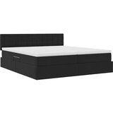  Krevet s od storage s madracem s uzglavljem Crna 90 x 200 cm - Crna 180 x 200 cm Gumbi | shoptok.hr
