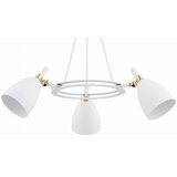  Argon 6148 - Luster na šipci CHARLOTTE 3xE27/15W/230V bela/zlatna | Eponuda.com