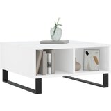  Stolić za kavu bijeli 60 x 60 x 30 cm od konstruiranog drva | Eponuda.ba