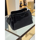 Resti Patent Leather Small Women's Eco-Leather Bag Midnight Fern Cijene