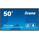 Iiyama LFD LH5075UHS-B1AG 50" 4K UHD VA 3840 x 2160 @60Hz 500 cd/m² 5000:1 9.5ms Android 11 OS, iiSignage², FailOver, EShare landscape, portrait LH5075UHS-B1AG | ePonuda.com