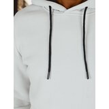 DStreet Bluza męska basic z kapturem jasnoszara | Shoptok.si
