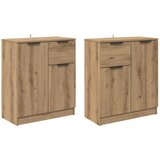  Komode 2 pcs Umjetnički hrast 60 x 30 x 70 cm Konstruirano drvo | Eponuda.ba