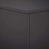  Stalak za biljke Crna 40 x 40 x 60 cm Čelik - Crna 1x (40 x 40 x 60 cm) | shoptok.hr