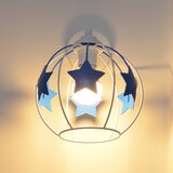  Dečija zidna lampa STARS 1xE27/15W/230V plava/bela | Eponuda.com