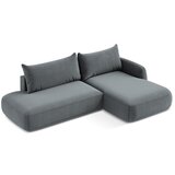 Makamii Prljavo plava sklopiva kutna garnitura (s desnim kutom/s ležaljkom) Hale – | shoptok.hr