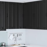  Zidni kutni ormar Lucca Crna 57 x 57 x 100 cm Konstruirano drvo | shoptok.hr